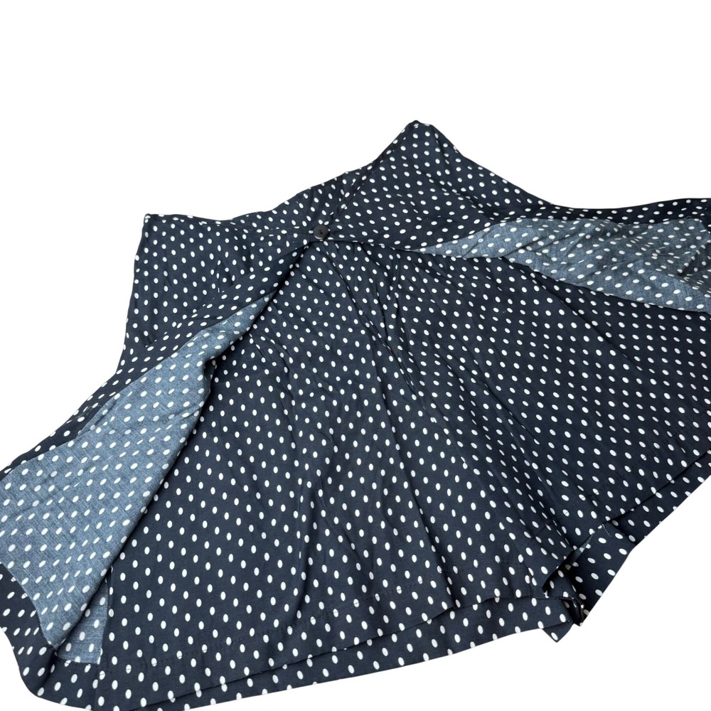 Vintage Express Womens Pleated Polka Dot Skort 5/6‎ Pinup Retro Dark Academia